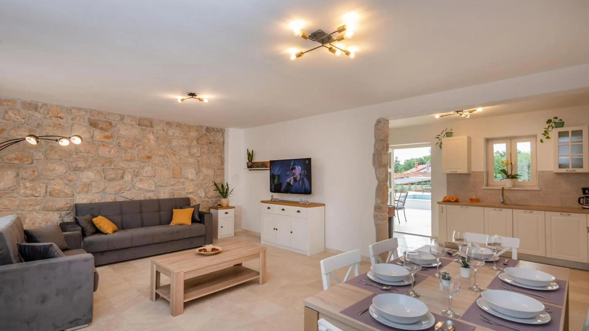 Villa Leana, A Beautiful Stone Villa In A Tranquil Location Raša 크로아티아