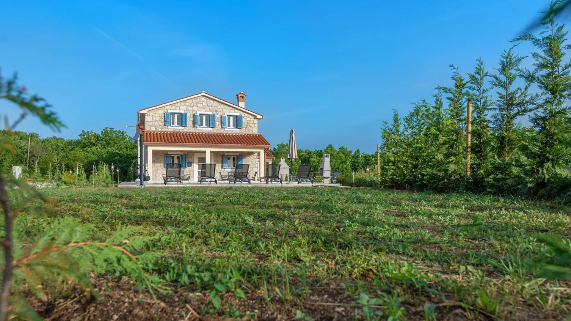 Villa Leana, A Beautiful Stone Villa In A Tranquil Location Raša 0*,  Croatie