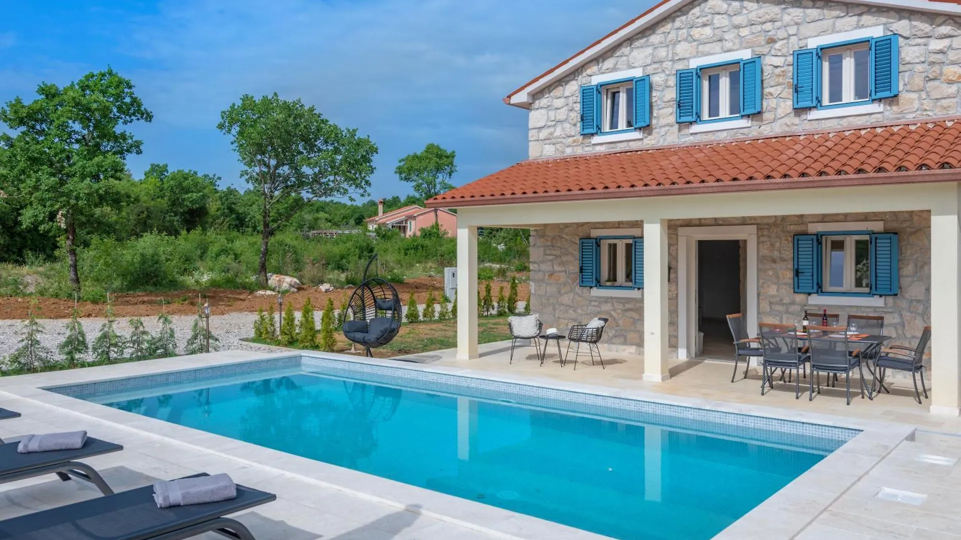 Villa Leana, A Beautiful Stone Villa In A Tranquil Location Raša 크로아티아